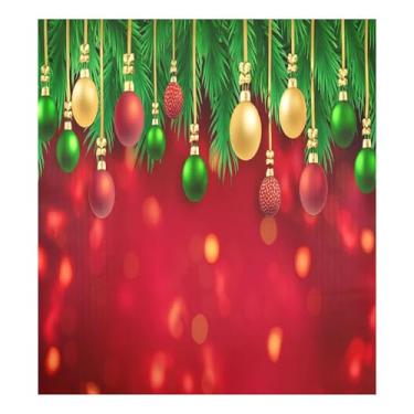 Imagem de SEHANY Capa magnética de bola de Natal, adesivos magnéticos de decoração de Natal antiarranhões para painel de geladeira e lava-louças, decoração de Natal de cozinha doméstica 58 x 66 cm