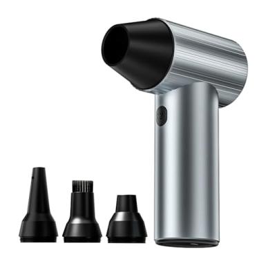 Imagem de Ventoinha a Jato Portátil X7 90 000RPM Velocidade do Vento 45m s Turboventoinha Ductada Sem Escova de 40mm Ferramenta Limpeza Teclado com Bateria Recarregável 3 Níveis para Casa Carro e Escritório