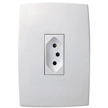 Imagem de TOMADA 2P+T VERTICAL 4X2 10A BRANCO - PIALPLUS - PIAL - 615076