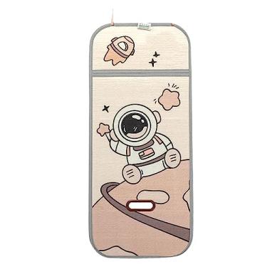Imagem de Generic Almofada Refrigeradora para Carrinho de bebê, Respirável, Padrão Fofo, Almofada de Assento Universal para Carrinho de bebê, Passeios de Compras, Bambu, Seda Gelada (Astronauta)