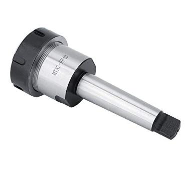 Imagem de YWBL-WH Suporte de Mandril de Pinça Cônico Morse ER40UM MTA3, Suporte de Mandril de Aço Carbono para Fresadora de Torno 3-26 Mm, Faixa de Fixação, Alta Precisão, de Retificação Fina Com Integral