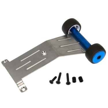 Imagem de Wheelie Bar Compatible with Traxxas Mini Slash Maxx Monster Truck 108164-1 107154-1 RC Car Stainles Steel Head Up Wheel Part Replace(Dark Blue)