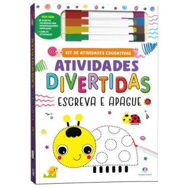 Imagem de Livro - Atividades divertidas - Kit escreva e apague
