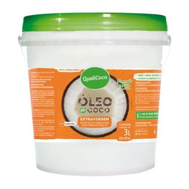 Imagem de Óleo de Coco Extra Virgem Qualicoco 3 Litros - Qualicôco