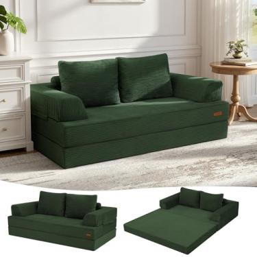 Imagem de COMAX Sofá-cama conversível, verde