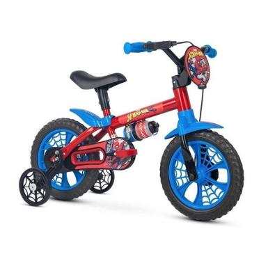 Imagem de Bicicleta Spider Man Homem Aranha Bike Aro 12 Criança Nathor-Unissex