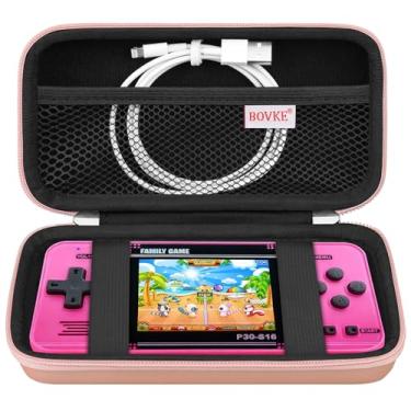 Imagem de BOVKE Estojo de transporte rígido para 3Doodler Start+ Essentials (2022) Conjunto de canetas 3D para crianças meninos e meninas, canetas de impressão 3D organizador de armazenamento suporte de viagem para fios de plástico cabo carregador USB (apenas caixa)