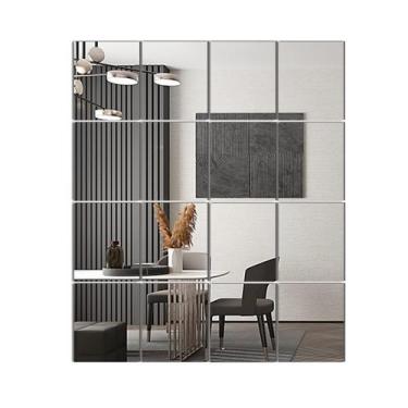 Imagem de Azulejos sem moldura Home Mirror Delma de 16 peças 35,5 x 30,5 cm