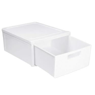 Imagem de Nitronplast GAVETEIRO MODULAR RATTAN BRANCO, G