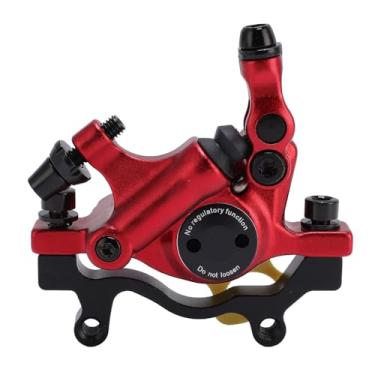 Imagem de RiToEasysports Pinça de Freio, Pinça de Freio a Disco Hidráulico Universal Em Liga HB100 para Scooter Elétrica M365 Pro Pro2 (Vermelho)