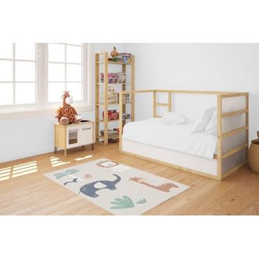 Imagem de Tapete Decorativo Para Quarto de Bebê - Safari
