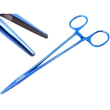 Imagem de Artman Instruments Porta-Agulha Mayo Hegar, Pinça De Driver De Agulha Cirúrgica Com Inserções De Carboneto De Tungstênio Da Artman (7 Polegadas)