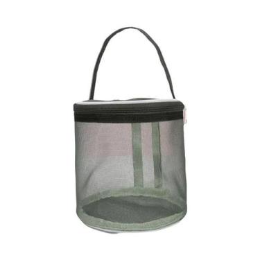 Imagem de Bolsa Portátil Para Armazenamento De Fios De Tricô, Organizador De Lã 