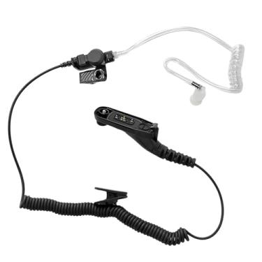 Imagem de stdgove Fone de ouvido com tubo acústico Walkie Talkie apenas para fone de ouvido de vigilância compatível com Motorola APX 6000 7000 8000 MTP6550 MTP850S XPR 6550 7550 Fone de ouvido de rádio