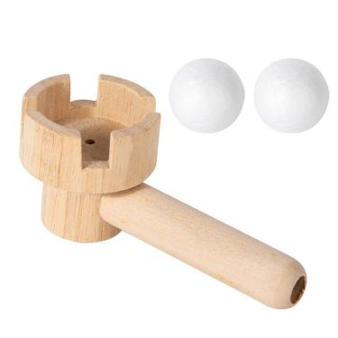 Imagem de Jogo de balão Wooden Hover, brinquedo de treinamento sensorial para crianças
