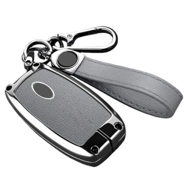 Imagem de Capa protetora para chave remota de carro, compatível com Kia Stonic/Rio 4/Optima/Sorento Prime/K5/Sportage, acessórios para chaveiro automotivo(G-grey ring)