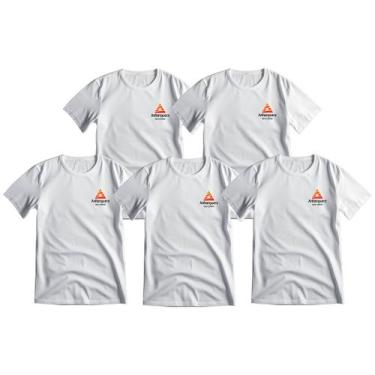 Imagem de Kit 5 Camiseta Faculdade Anhanguera Unissex Nome Do Curso - Sete Sete 