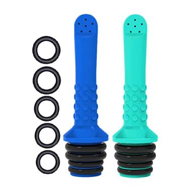 Imagem de 2 unidades de Bidet Portátil para Viagem Sprayer Pessoal com 5 Anéis Vedação Compatível a Maioria das Garrafas Cuidados Pós-Parto Camping Motoristas S