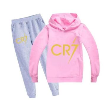 Imagem de Conjunto De Moletom Com Capuz E Calças Para Meninos De 3 a 12 Anos, Pr