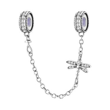 Imagem de Pingentes De Cadeia De Segurança Sol E Lua Em Prata Esterlina 925 Para