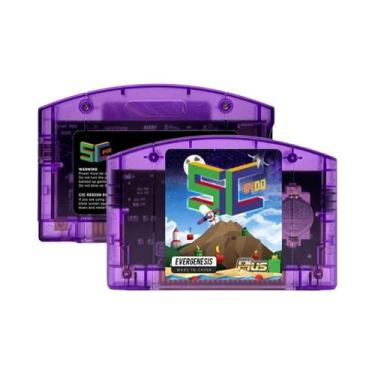Imagem de Cartucho De Jogo 800 Em 1 Para Nintendo 64 EVERGENESIS SC64 Open Sourc
