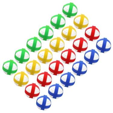 Imagem de YIJU 24 Mini Bolas de Golfe Aderentes, Bolas Esportivas Pequenas com para Crianças e Adultos