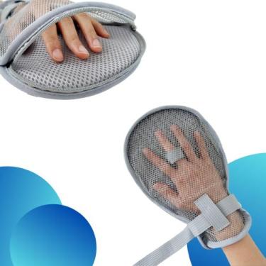 Imagem de Luva De Contenção E Proteção Das Mãos Idoso E Acamado Anti-Extubação -