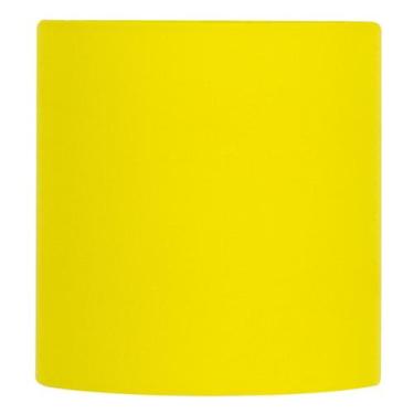 Imagem de Cúpula Cilindrica  de Abajur Tecido Amarelo 15x16cm - MARRYLUZ