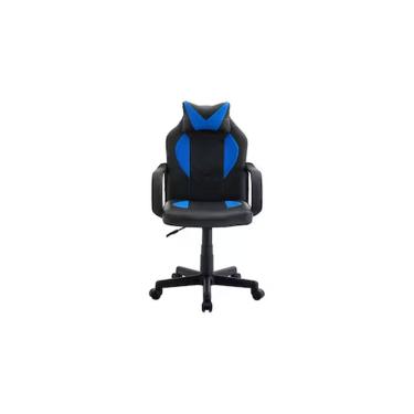 Imagem de Cadeira Gamer Xtreme Orion Pu Base Em Nylon Conthey Preto-azul
