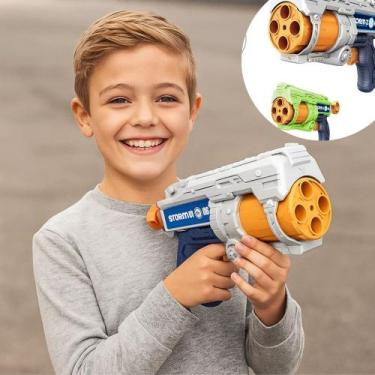 Imagem de Lançador Dardos Brinquedo Criança tipo Nerf Com Alvo - WELLMIX
