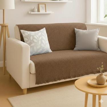 Imagem de Manta Para Decoração e Proteção De Sofá 2,40x1,50M Algodão - Sem marca