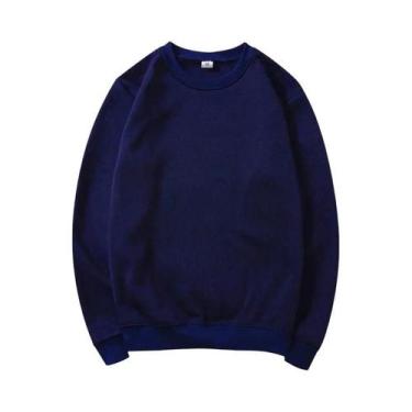 Imagem de Camiseta Feminina Solta De Manga Longa Estilo Coreano Casual Confortáv