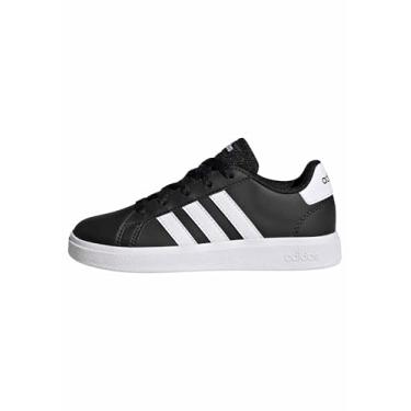 Imagem de Tênis Adidas Unissex Grand Court 2.0 Jr Core Black/cloud White/core Black Gw6503 34