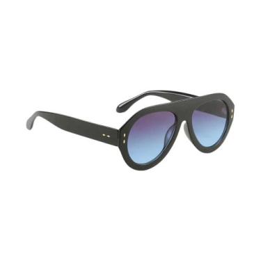 Imagem de Óculos De Sol Redondos Vintage Femininos Com Gradiente Vermelho, Moda 