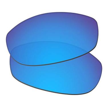 Imagem de Predrox Lentes de reposição Blue Mirror para óculos de sol Oakley OO4040 polarizadas
