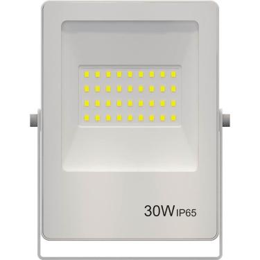 Imagem de Refletor Ultrafino Led Bivolt Branco 6500k 30 Watts - 9393 - Gaya