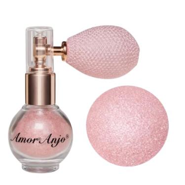 Imagem de Iluminador Corpo e Rosto em Spray com Glitter Brilhante para Maquiagem Amor Anjo (Spray cor 03)