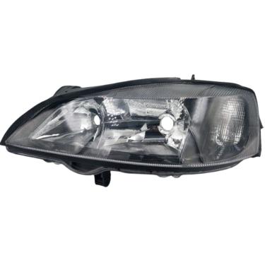 Imagem de Farol Astra 98 99 00 01 02 Foco Duplo Máscara Negra Esquerdo/Motorista