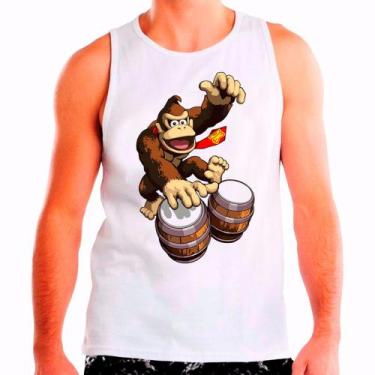Imagem de Camiseta donkey kong jogos games camisa masculina lançamento 01 - DESI