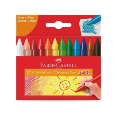 Imagem de Gizões De Cera Jumbo Faber Castell