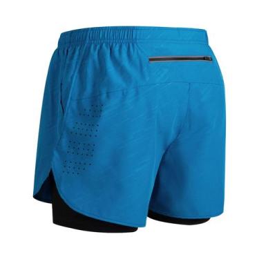 Imagem de Shorts Masculinos De Corrida E Academia De Secagem Rápida E Leves Com 