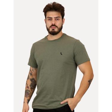 Imagem de Camiseta Reserva Masculina Regular Paris Verde Militar-Masculino