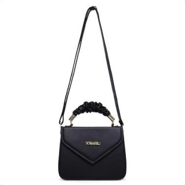 Imagem de Bolsa Feminina Tira Colo Transversal Com Alças Pequena Social - Nobrez