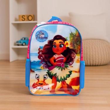 Imagem de Mochila Infantil de Costa Princesa do Mar Sortida Leve e Resistente Id