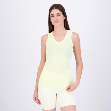 Imagem de Regata Fila Easy Training Crepe Flow Feminina Amarela Neon, GG