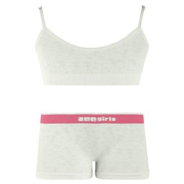 Imagem de Conjunto Top e Calcinha Boxer Infantil Brisa - Zee Rucci, G