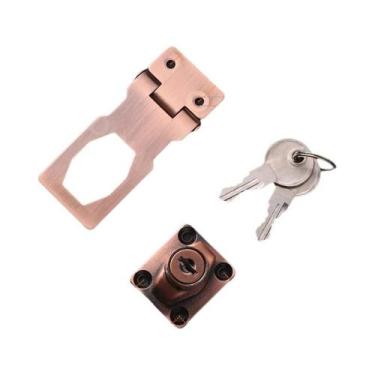 Imagem de Fechadura De Liga De Zinco Com Chaves E Trava De Torção Para Portas, G