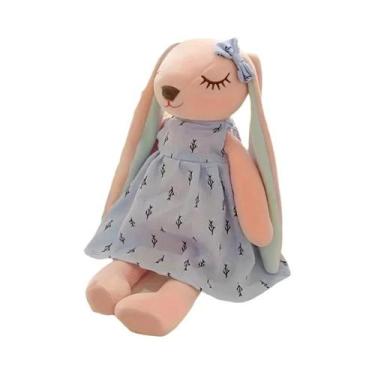 Imagem de Brinquedo De Pelúcia Coelho Fofo, Animal De Pelúcia Leve Em Poliéster 