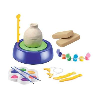 Imagem de Máquina Modela Cerâmica a pilha de brinquedo DMTOYS