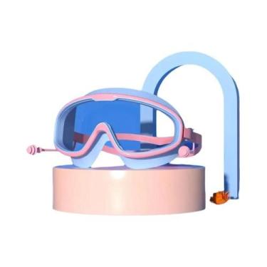 Imagem de Óculos De Natação Para Crianças Com Lentes Grandes Para Meninos E Meni